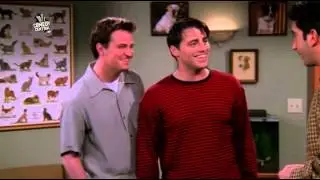 Friends - Ross, Chandler and Joey crying