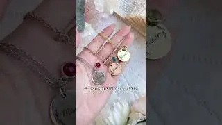 Birthday Gift For Mom Daughter Family Bridesmaid | Personalized Birthstone Necklace