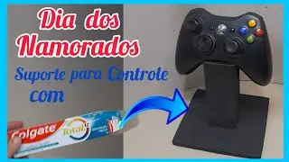 DIY SUPORTE PARA CONTROLE DE VIDEO GAME #diadosnamorados