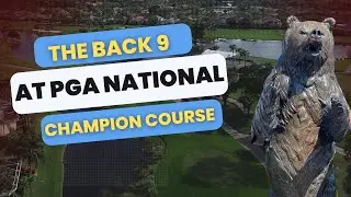 The back 9 at PGA National Champion Course #golf #beartrap #pgatour #pga #bear #golfcourse #florida
