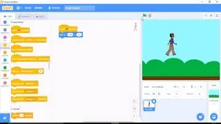 Scratch 3   2  اختيار شخصية وتحريكها