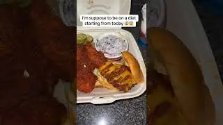 Dave&rsquo;s hot chicken is sooo fire🔥🔥 guess which spice level I&rsquo;m eating😊 #mukbang #food #spicy #fyp