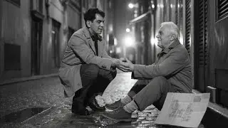 Un anciano CIEGO esperó 6 horas bajo lluvia para ver a Cantinflas—lo que Mario descubrió lo DESTROZÓ