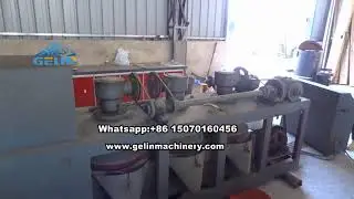 Three disc electromagnetic separator