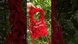Bolsa Macram&ecirc; #tutorial #macrame #macramediy #diy #tutorialmacrame #bolsamacrame