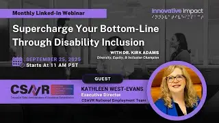 SYBL-TDI: September 25, 2025: Kathy West-Evans, Director Business Relations National Employment Team