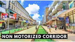 Kampala's Non-Motorised Transport Corridor, Luwumu Street