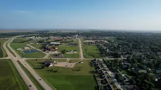 Clinton, IL  West Side Aerial Video