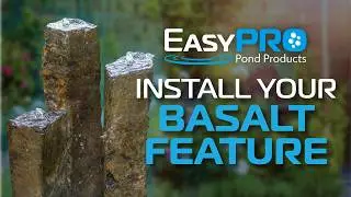 How to Install a Bubbling Rock Basalt Fountain | Tranquil D&eacute;cor&trade; by EasyPro&reg;
