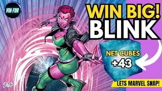 INFINITE in a BLINK! with this new BLINK Deck in Marvel Snap