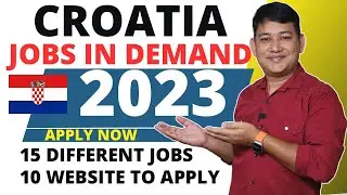 CROATIA JOBS in Demand 2023 Apply Now from 10 WEBSITES || 15 different Jobs available