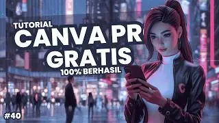 TUTORIAL BERGABUNG TIM CANVA PRO GRATIS DAN EDITING!!! PART 1 #40 