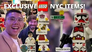 We Got an Ultra-Rare LEGO Store Clone Trooper at a NYC Meet & Greet!