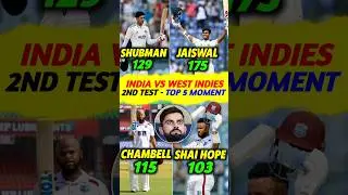India Won By 7 Wkts 🎉 IND vs WI 2nd Test