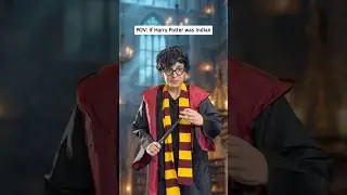 HARRY POTTER 🪄 do u like the Indian version better? 😂 #funny #comedy #indian