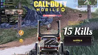 Call Of Duty Mobile Best Squad 15Kills Full Gameplay | BATTLEROYAL ISOLATED | CODM BR 