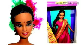 Indian Barbie Dolls by Mattel! How Changed This Doll!