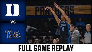 Duke vs. Pitt Full Game Replay | 2025-26 ACC Women's Basketball