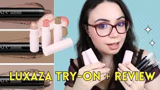 Luxaza Review and Try-on: Eyeshadow Sticks and Multi Sticks!