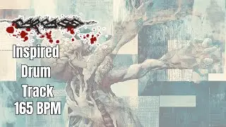 165 BPM Melodic Death Metal Drum Backing Track - Carcass Style