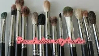 How I Clean My Brushes | AFFORDABLE!