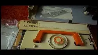 HUGE JOBLOT TOYOTA KS901 KNITTING MACHINE KR501 RIBBER, CARRIERS,TABLE PATTERNS
