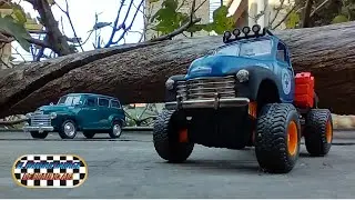 CHEVROLET SUBURBAN DE KINSMART Y CHEVROLET 3100  DE LA SERIE 4X4 REBELS MAISTO. #2 2025