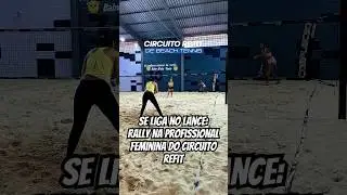 Muita qualidade nos jogos da Open pelo Circuito Refit de Beach Tennis 🎾🏆 #beachtennis