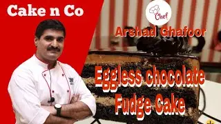 Eggless chocolate Fudge cake / recipe by Cake n Co