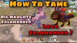 How To Tame Lava Salamander | Big Naughty Salamander | New Pet | Utopia Origin