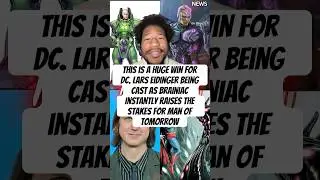 Lars Eidinger being cast as Brainiac instantly raises the stakes for Man of Tomorrow#shorts #dc