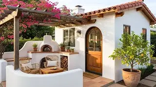 46 Beautiful Modern Tiny House With Outdoor Living, Natural Wood Door & Lemon Tree Garden