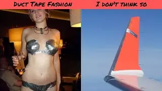 The Funniest Uses for Duct Tape