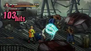 Streets Of Rage 4: Old Pier, OOTW Combo #1, Blaze Fielding, Normal Difficulty - No Commentary