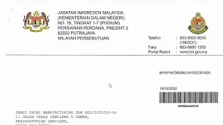 Verify your calling visa application