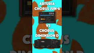 Arturia Chorus Jun-6 vs Dimension D  #chorus #audioplugins #audiofx @ArturiaOfficial