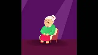Grandma animation. Duik.  Duik Bassel animation