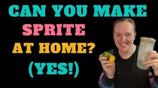 Можно ли приготовить Sprite дома? (Рецепт лимонно-лаймовой газировки без сахара)