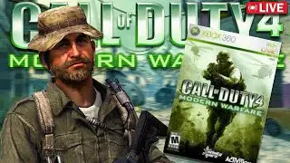 Playing Xbox 360 Call of Duty 4 in 2025!