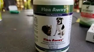 Flea Away! All natural flea control for dogs and cats