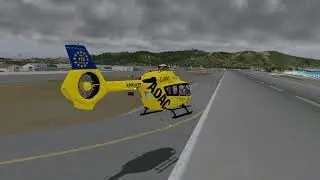 ec145T2 7 at Sint Maarten Intl. - X-Plane 10