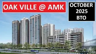 Обзор Oak Ville @ AMK Ang Mo Kio BTO (октябрь 2025 г.) 🏙️ | Стоит ли претендовать на эту квартиру...
