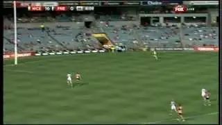 Shannon Hurn's monster bomb! - AFL