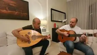 Porque Te Vas Oud and Guitar 