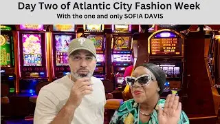 Sofia Davis on Day Two of Atlantic City Fashion Week (ACFW)