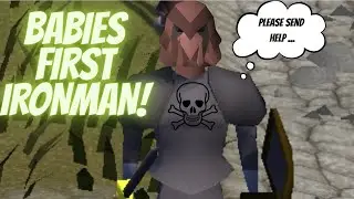 WHAT IS THIS GAME 😰| FIRST TIME OSRS IRONMAN LETS GO? FIRST EPISODE