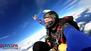 Mon tout premier saut en parachute | SkyDive Spa | 28 juillet 2020