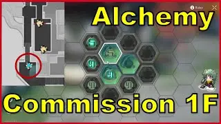 Abacus Circuitry Puzzle Walkthrough At 1F of Alchemy Commission