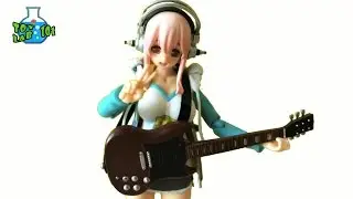 Figma 169: Super Sonico Max Factory [Stop Motion Animation Review]