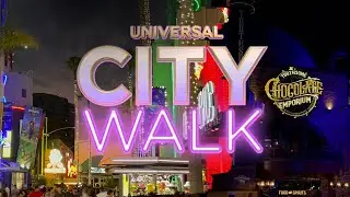 Видеоблог Universal Studios Hollywood Citywalk — экскурсия по магазинам, ресторанам, ночным клуба...